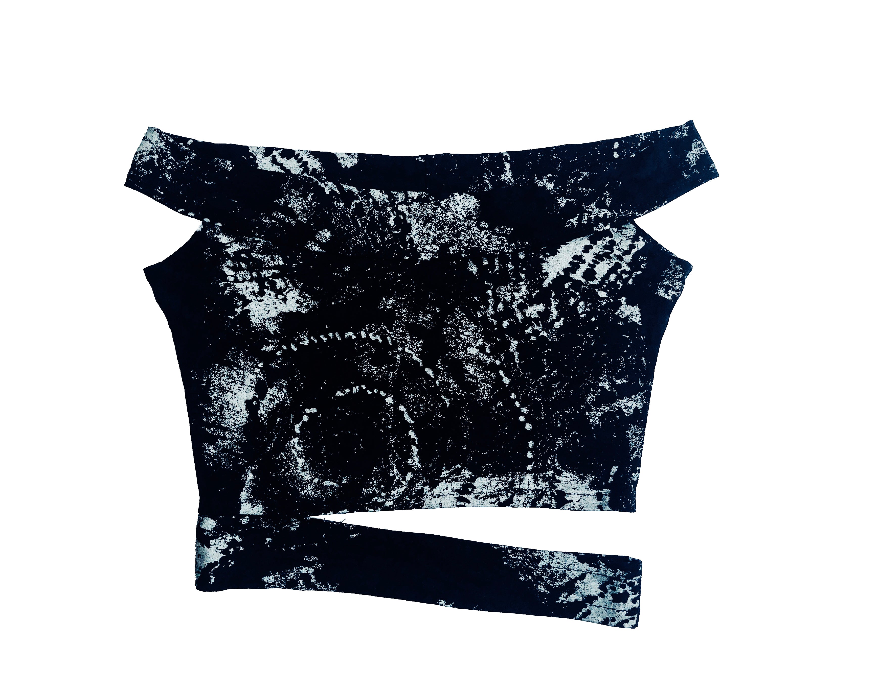 Splatter Crop Top